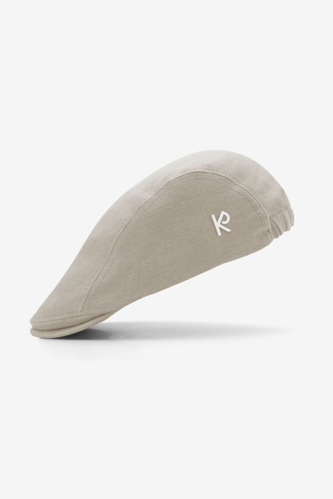 Flat Cap in Light Beige Ferdinand