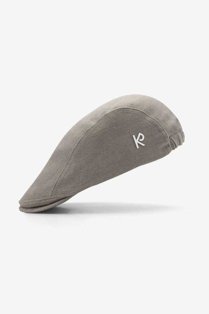 Flat Cap in Light Grey Ferdinand