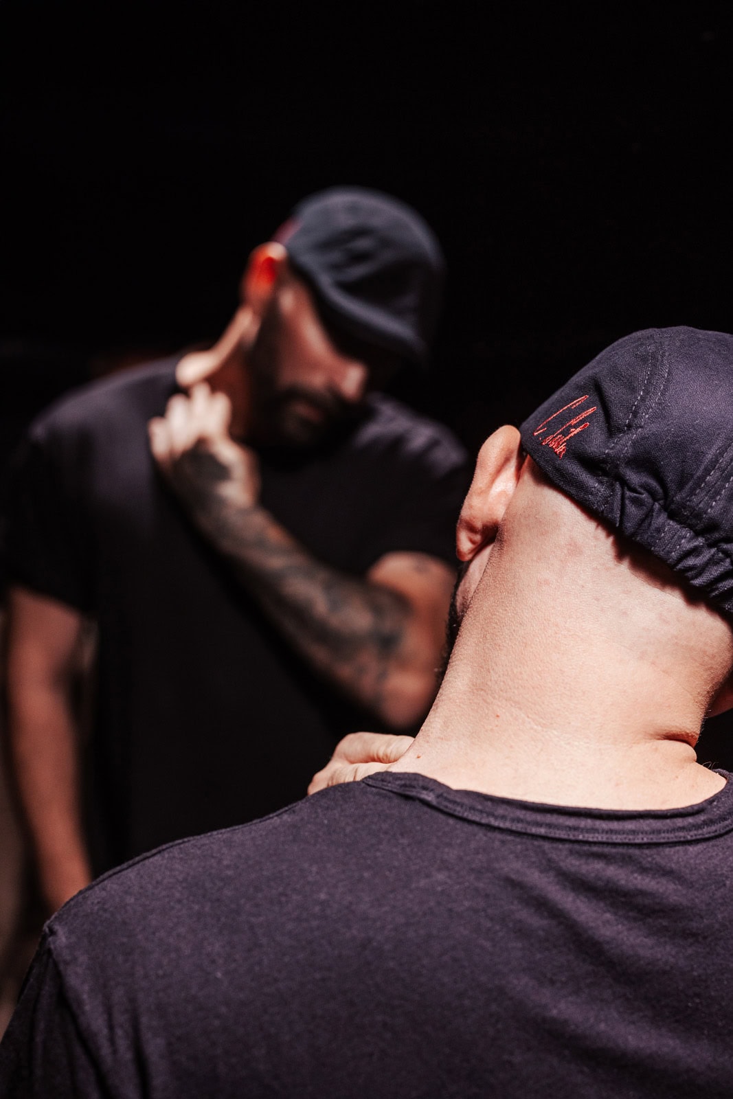 Christopher Seiler wearing his Flat Cap